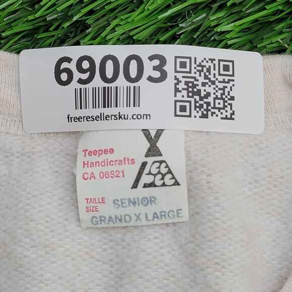 Vintage 1988 Yorkie Dog Sweatshirt Womens XL 23x26 Heathered - Picture 8 of 14